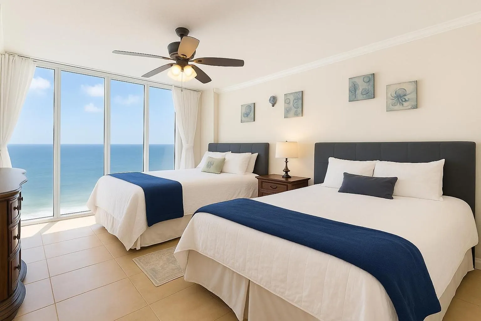 Apartment Ferienwohnung Gulf-Front 3Br3Ba Stunning Dual Balconies Panama Stadt USA