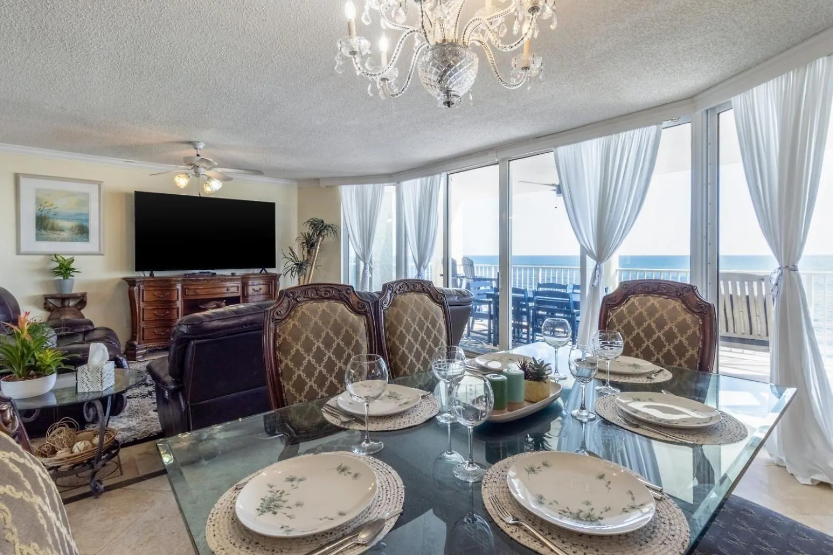 Gulf-Front 3Br3Ba Stunning Dual Balconies Apartment Panama City Beach 0*,