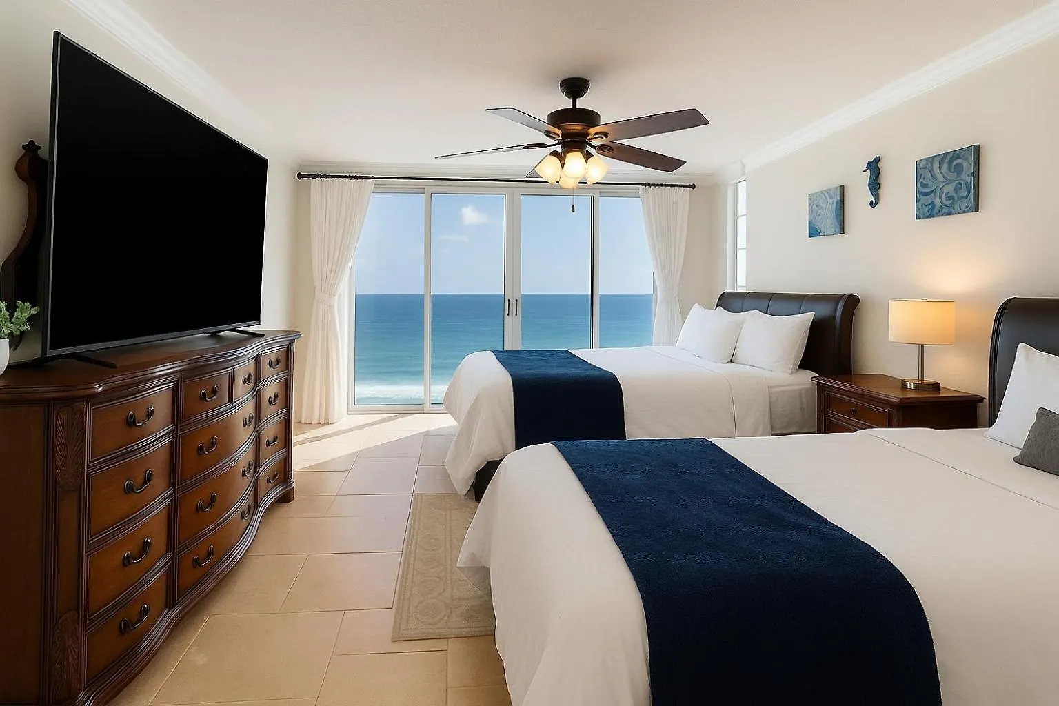 Gulf-Front 3Br3Ba Stunning Dual Balconies Apartment Panama City Beach